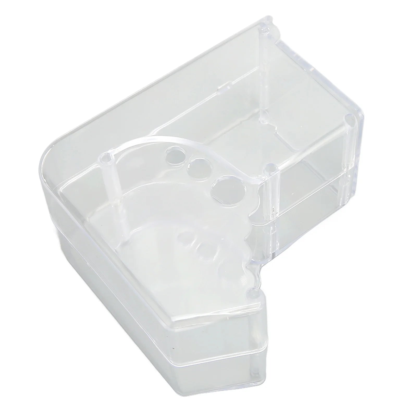 Hamster Food Feeder Automatic Transparent Large Capacity Acrylic Small Animal Food Dispenser for Guinea Pig Bird Rabbit