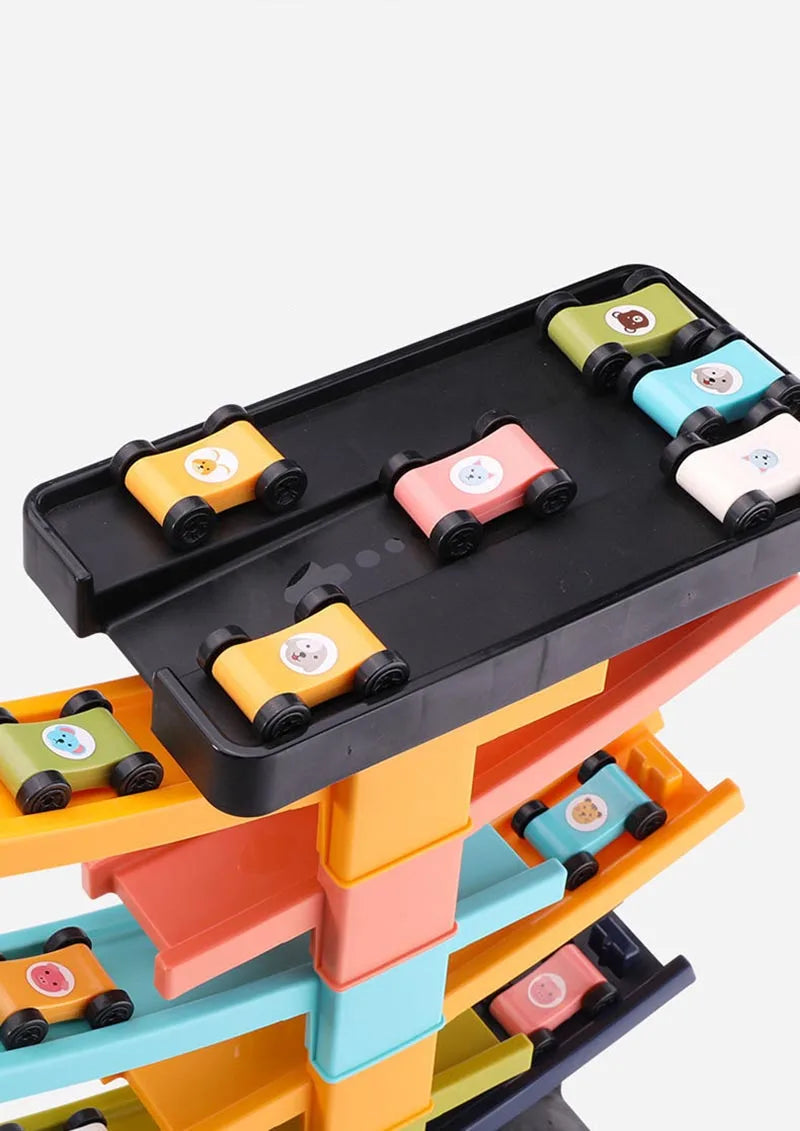 Race Track Car Ramp Toy Educational Games Racing Gliding Rail Puzzle Set For Kids Boy 2 3 4 5 Years Birthday Gifts Children Toys
