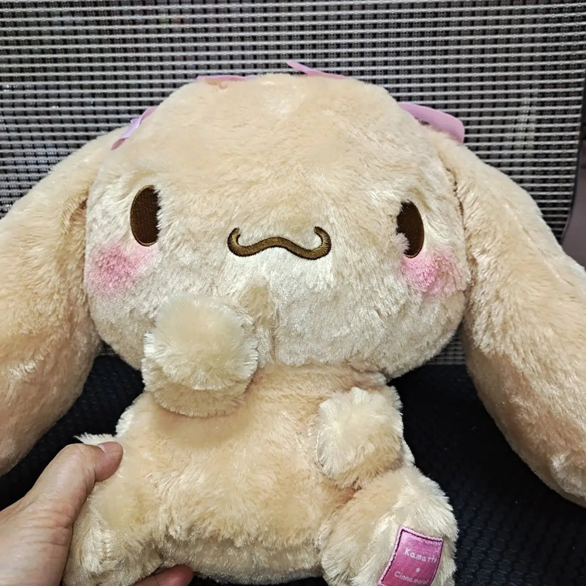 Sanrio Cinnamon Sitting Posture Plush Toy Sofa Decoration Home Pillow Bedhead Ornament Photo Still Life Props Birthday Gift