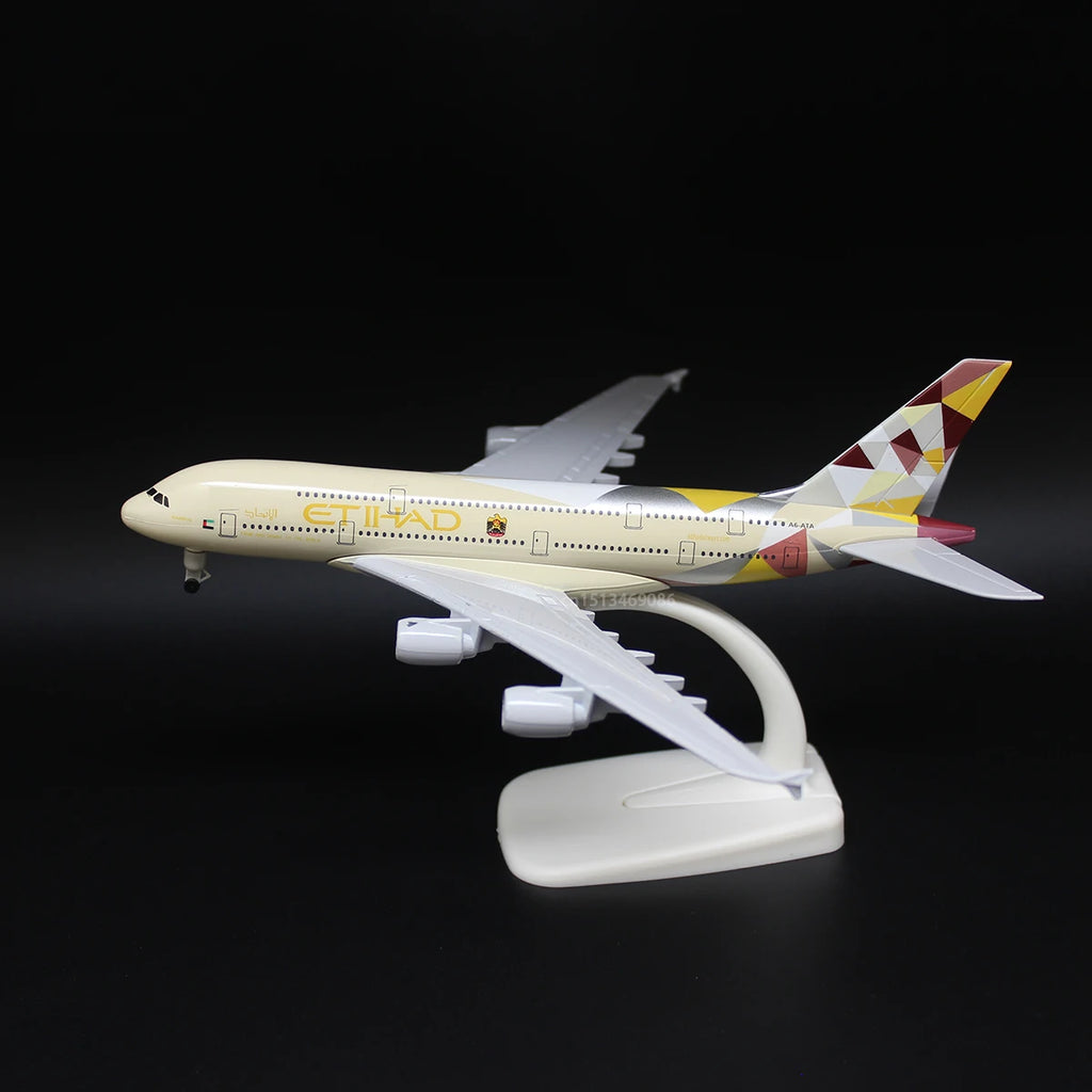 20CM 8inch Diecast Alloy Airlines A380 A350 A330 Beluga For Collection Friend Gift