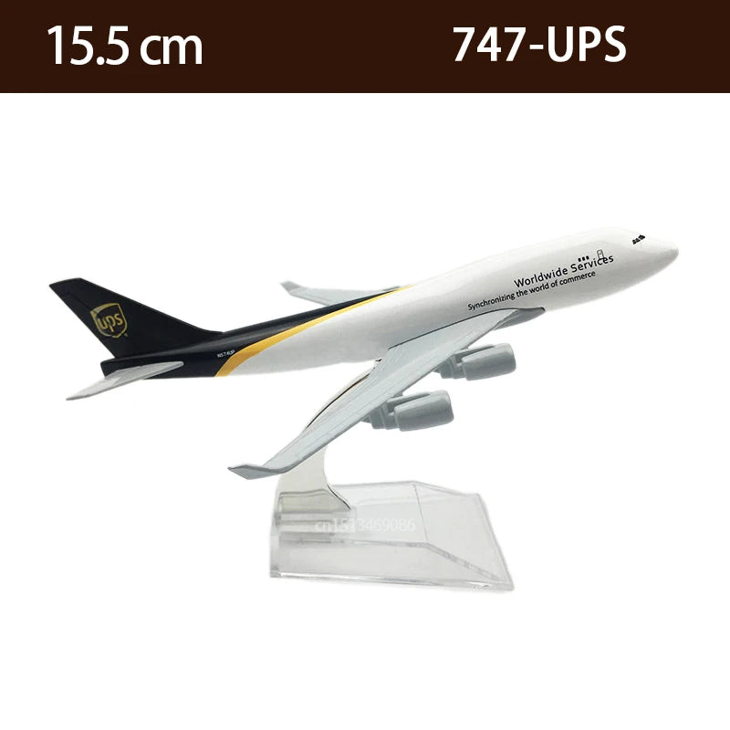 15CM 6inch Diecast Alloy 747 British Malaysia Airways B747 Airlines For Collection Friend Gift