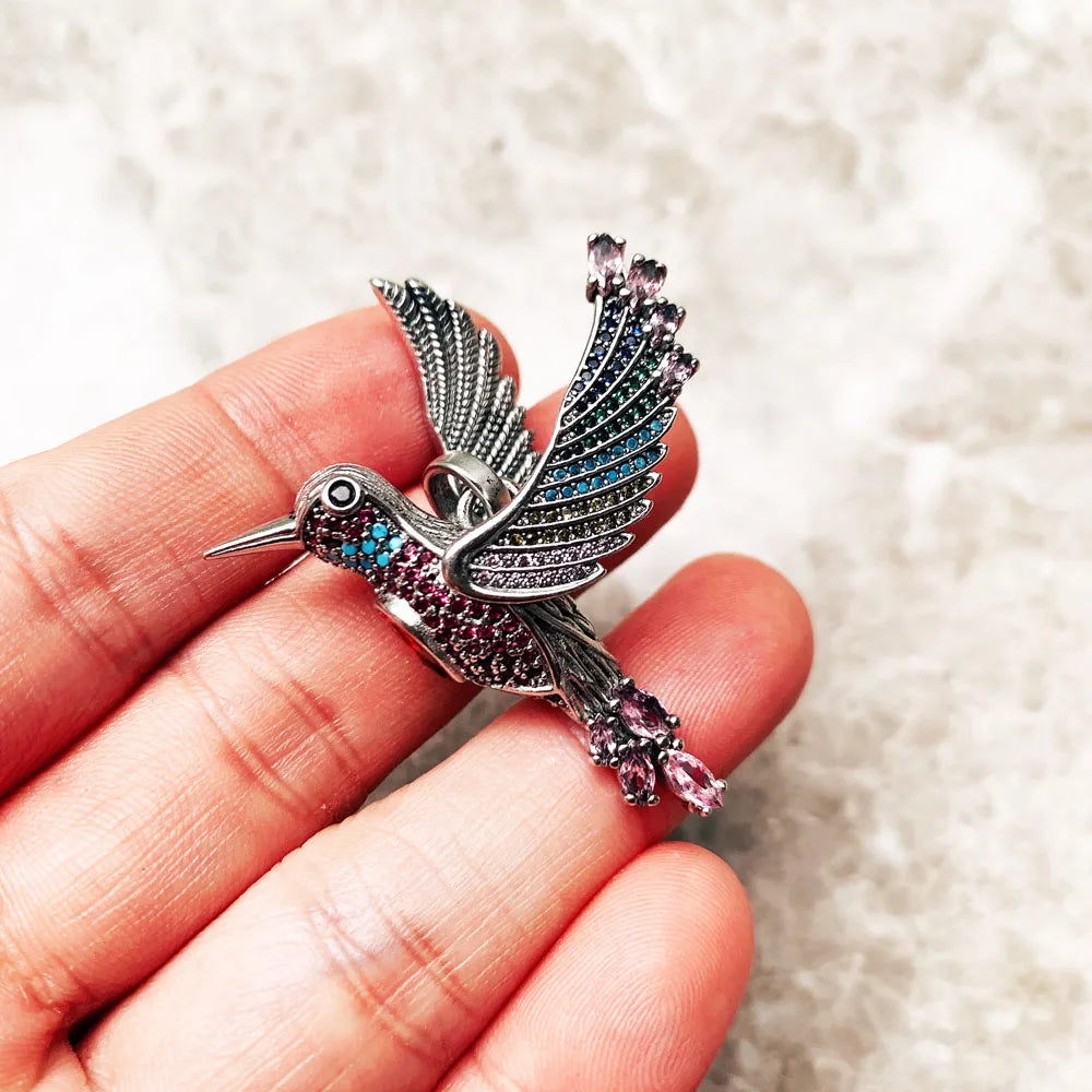Pendant Pomegranate Tree Flower Bird Butterfly Dragonfly Cat Koala Brand New Jewelry Europe 925 Sterling Silver Gift For Woman
