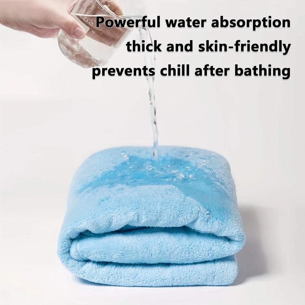 Quick Drying Soft Pet Bath Towel Robe Absorbent Soft Pet Bathrobe Dog Bath Towel for Small Medium Dogs and Cats