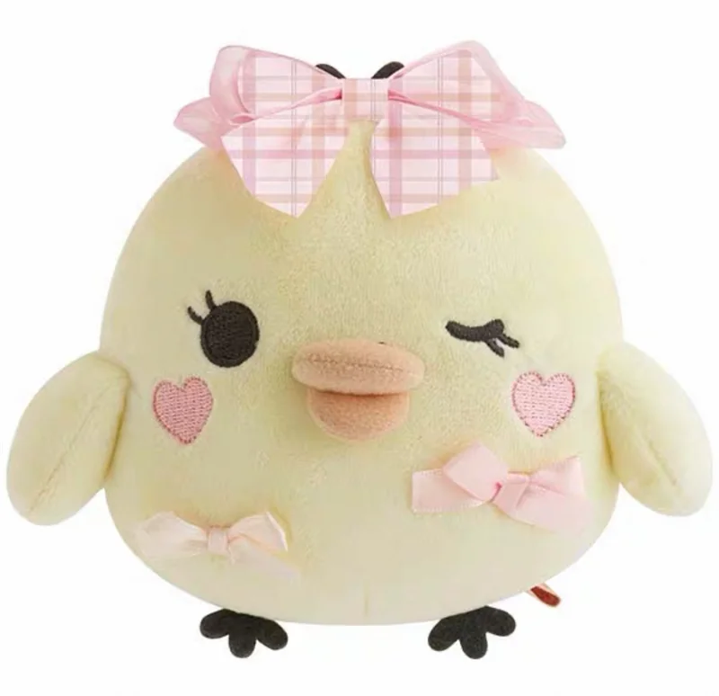 Rilakkuma Plush Toy Soft Doll Makeup Rilakkuma Ribbon Bow Korilakkuma Chairoikoguma Bear Kiiroitori Chick Stuffed Animals