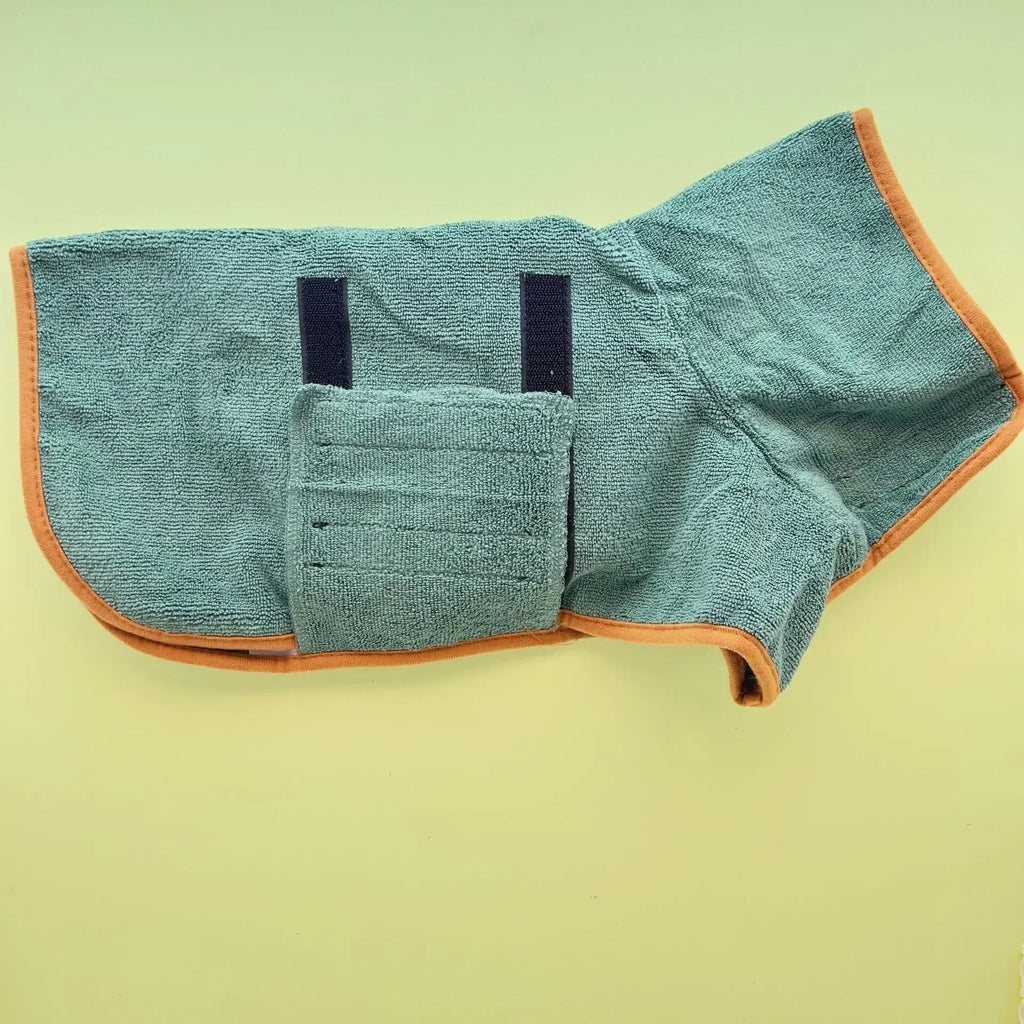 Absorbent Quick Drying Dog Bathrobe Pet Towel for Large & Small Dogs Clean Bathrobe Pet Supplies