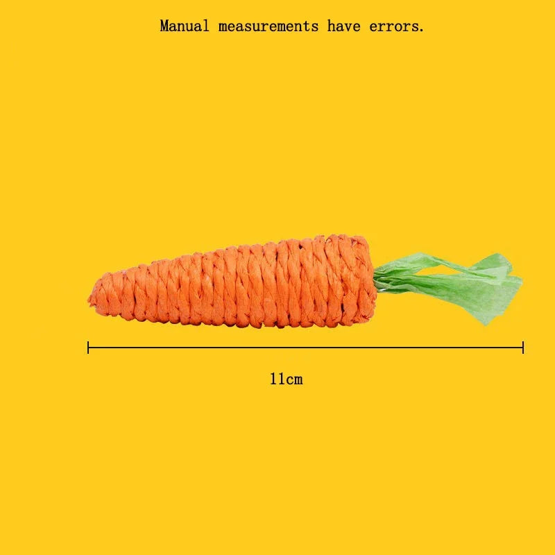 Pet Chew Toys For Ribbit Bunny Hamster Guinea Chinchillas Tooth Cleaning Molar Grinding Toys Pet Supplies