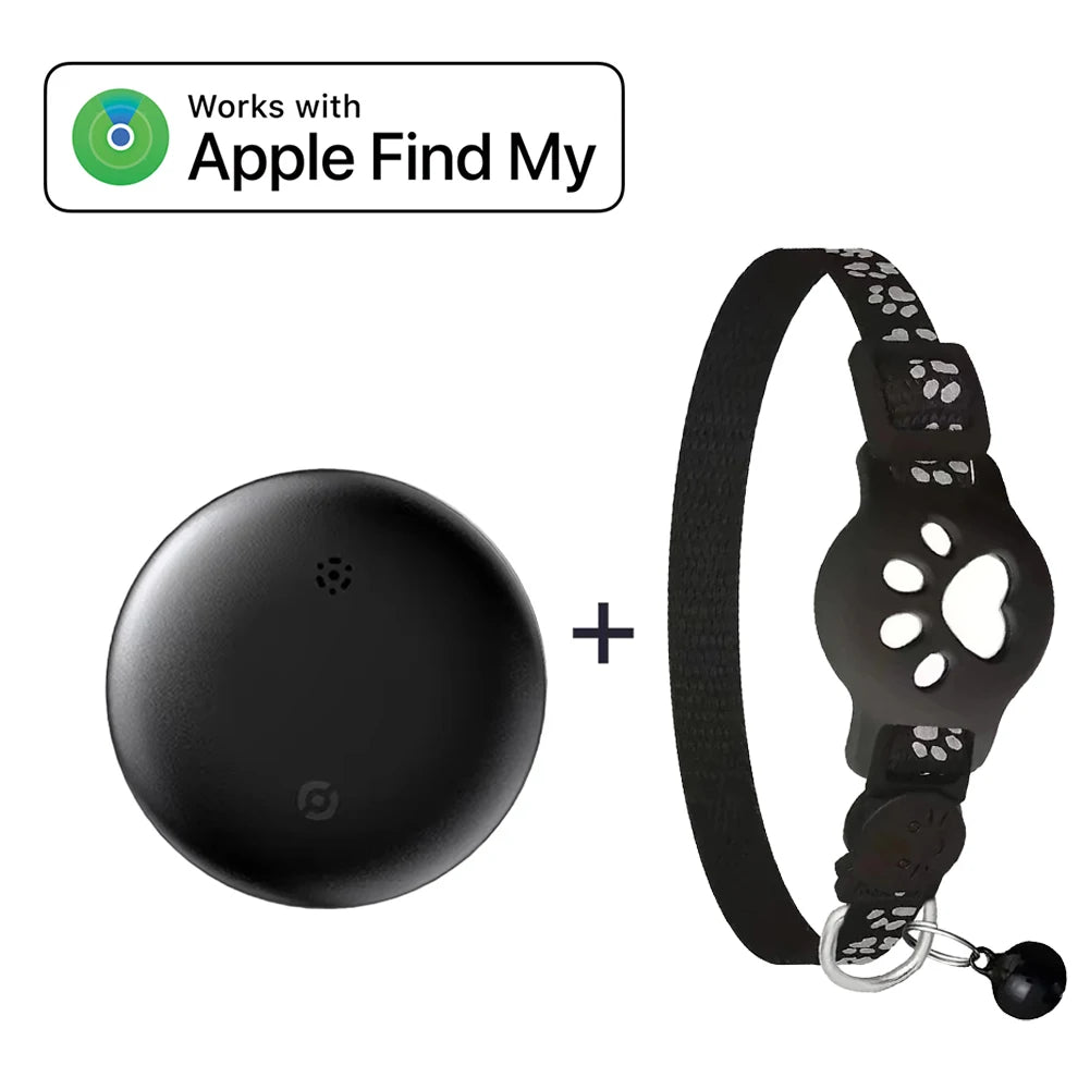 Smart GPS Tracker Tag Works For Apple Find My Anti-Lost Pet Cat Collar Key Finder Wallet Luggage Bag Suitcase iOS Locator