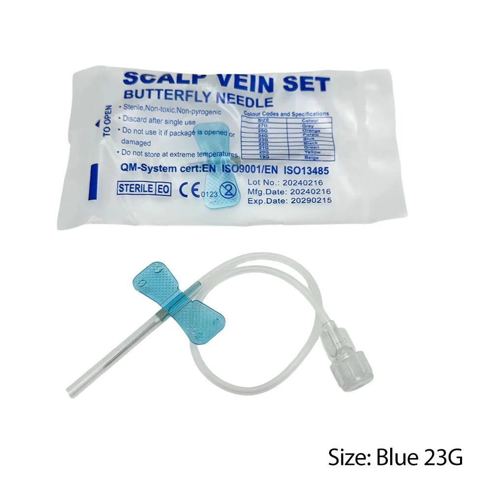 50PCS/lot Disposable Butterfly Infusion Needle Double Wing Infusion Needle Pet Care Room Cat Gog Animal