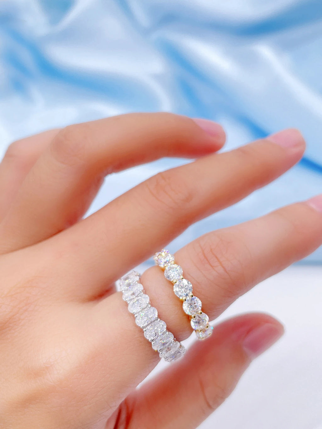 925 Sterling Silver Fashion Original Zircon Oval Ring for Women Gift Engagement Wedding Luxury High Quality Fine Jewelry