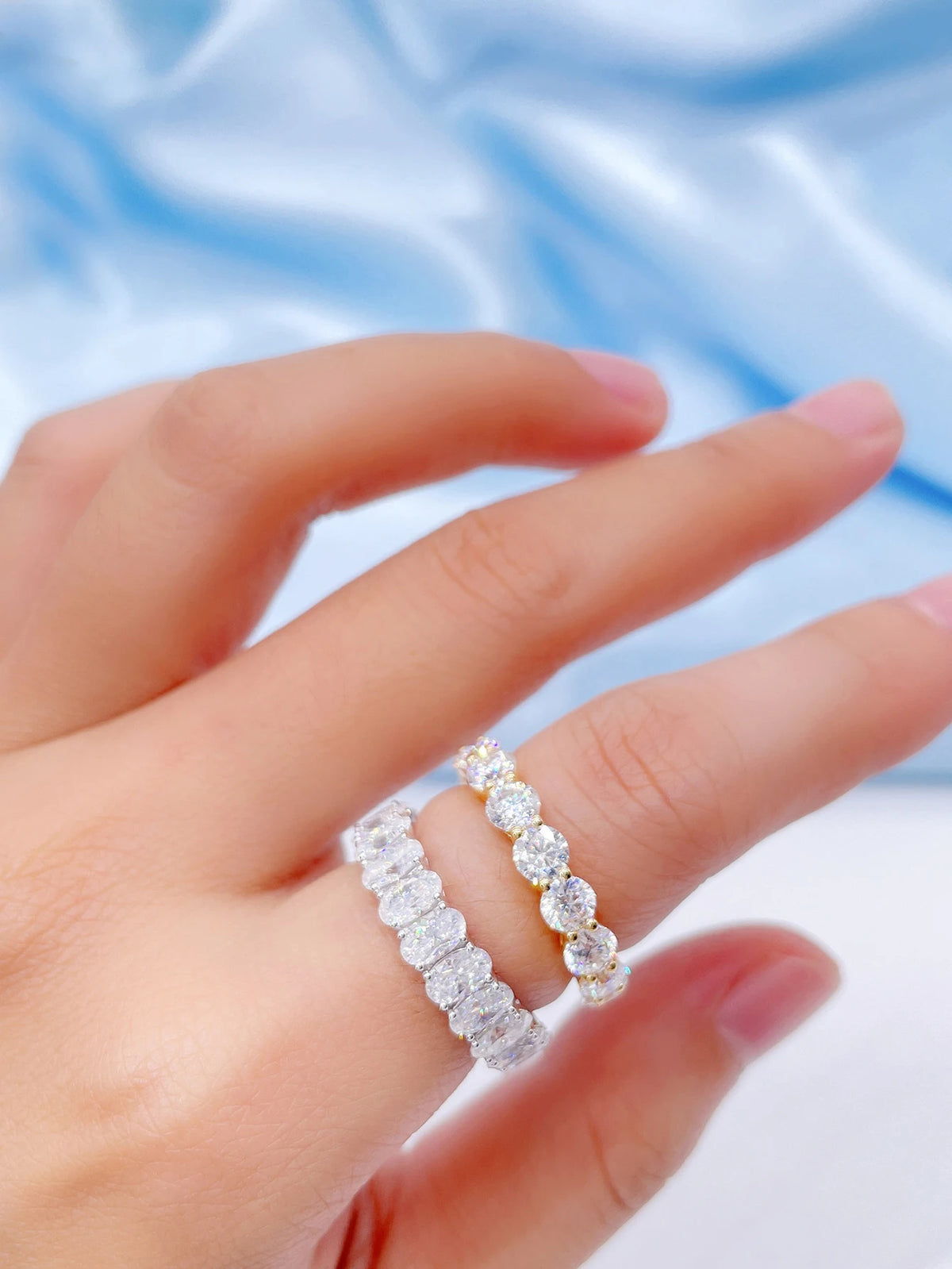 925 Sterling Silver Fashion Original Zircon Oval Ring for Women Gift Engagement Wedding Luxury High Quality Fine Jewelry