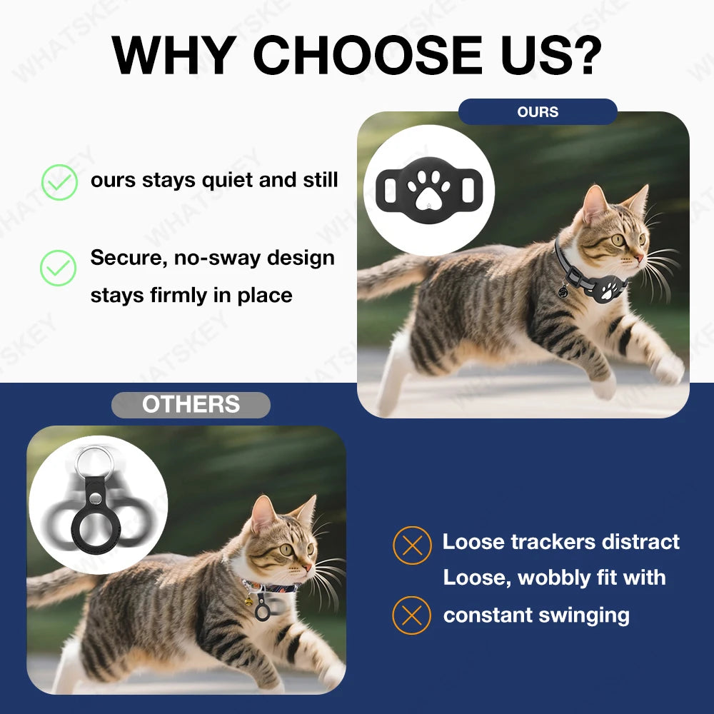 Adjustable Pet Collar Gps Tracker Google Find My Android Finder Location Tracker Kits Pet Supplies Cat Pet Electronic Devices