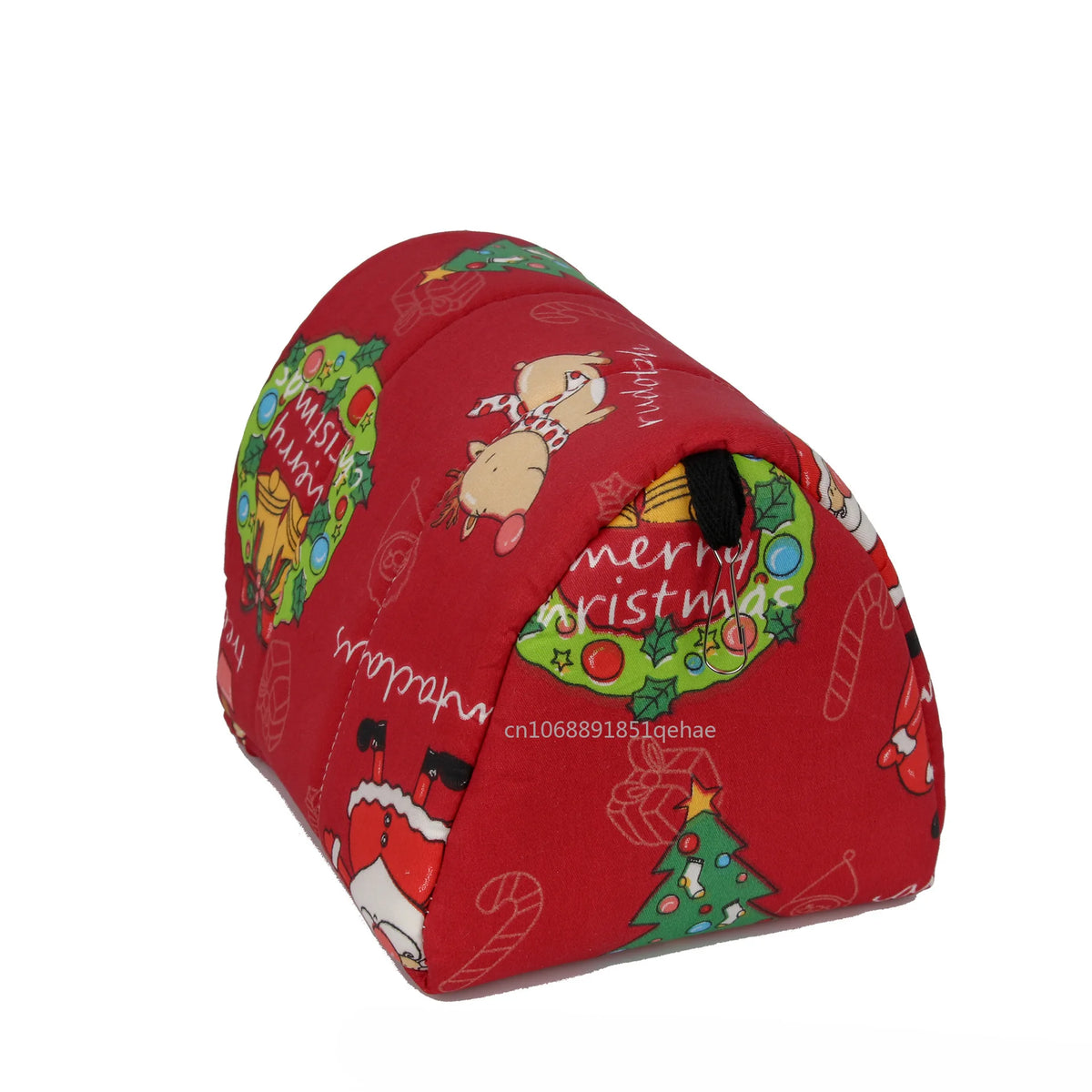 1pc Cute Print Bird Bed Mini Cage Rabbit Squirrel Mat Guinea Pig Nest Hamster House Small Animal Sleeping Bed Pet Hanging Cage
