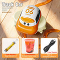 DIY Assemble Variable Track Toy Car, Educational Electric Mini Car with Crystal Mud Track, Magical Dream Changeable Track Toys