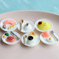 Dollhouse Miniature food,Mini Wine or ice Cream,Donuts,Coffee Cup Drink for blyth ob11 Doll  Accessories