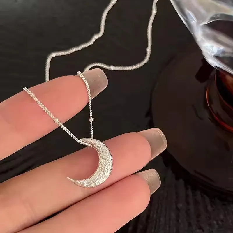 VENTFILLE 925 Sterling Silver Bead Geometry Necklace for Women Girl Korean Design Versatile Choker Jewelry Dropship Wholesale