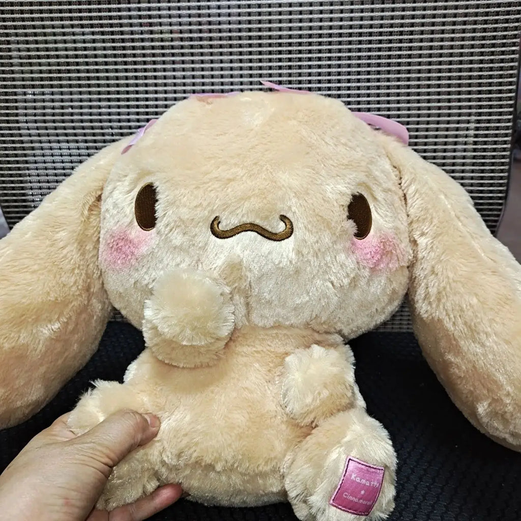 Sanrio Cinnamon Sitting Posture Plush Toy Sofa Decoration Home Pillow Bedhead Ornament Photo Still Life Props Birthday Gift