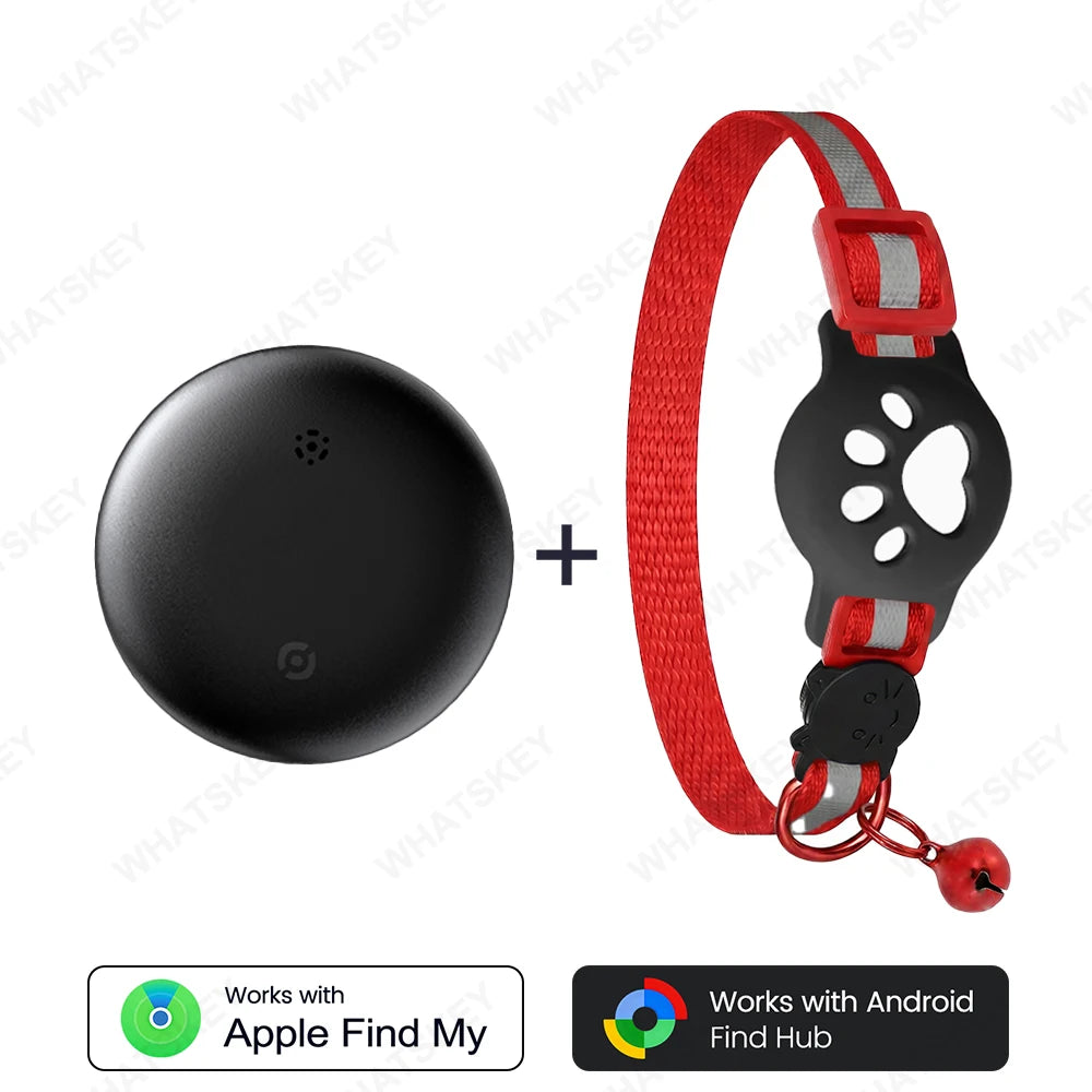 Adjustable Pet Collar Gps Tracker Google Find My Android Finder Location Tracker Kits Pet Supplies Cat Pet Electronic Devices