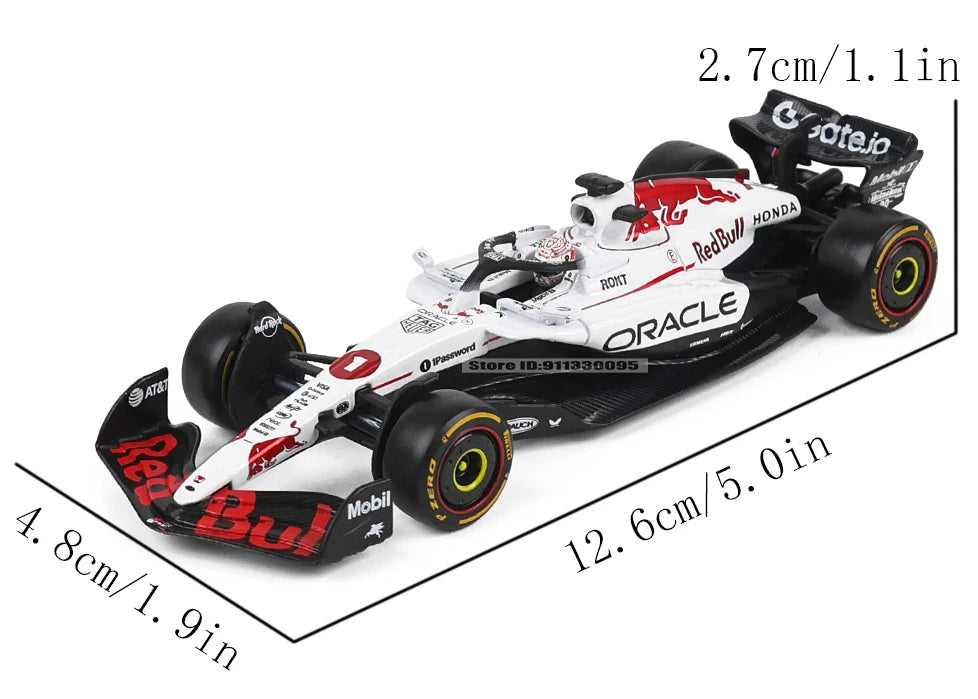 Bburago 1:43 F1 2025 Red Bull Racing RB21 Japan Station #1 Verstappen #22 Yuki Tsunoda Alloy Car Die Cast Model Toy Collectible