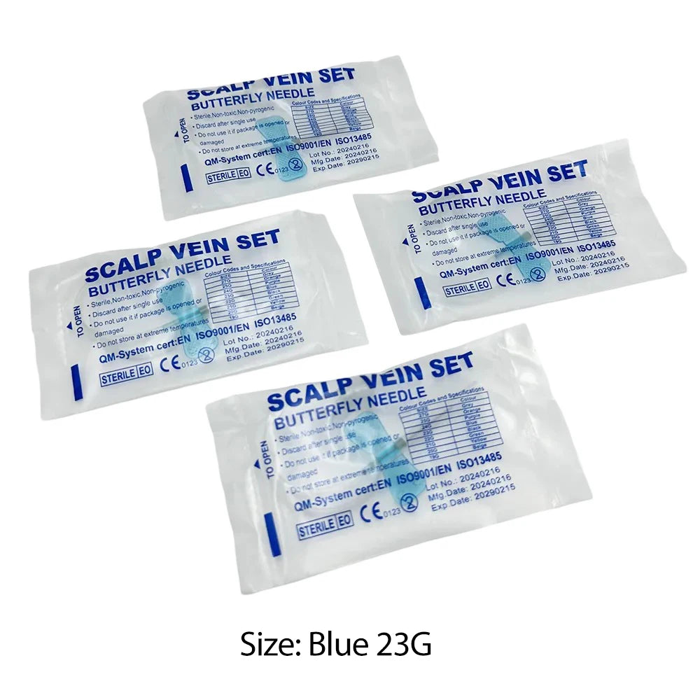 50PCS/lot Disposable Butterfly Infusion Needle Double Wing Infusion Needle Pet Care Room Cat Gog Animal