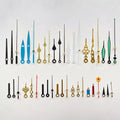 Wall Clock Hands Arms DIY Quartz Clock Movement Accessories Pointers Home Decor 10Sets