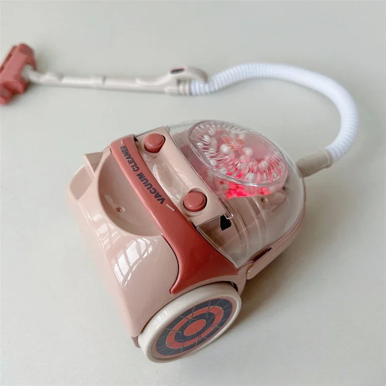 Mini Household Appliances Kitchen Toys Pretend Play Set with Coffee Maker Water Dispenser and Toaster for Kids Boys Girls Gifts