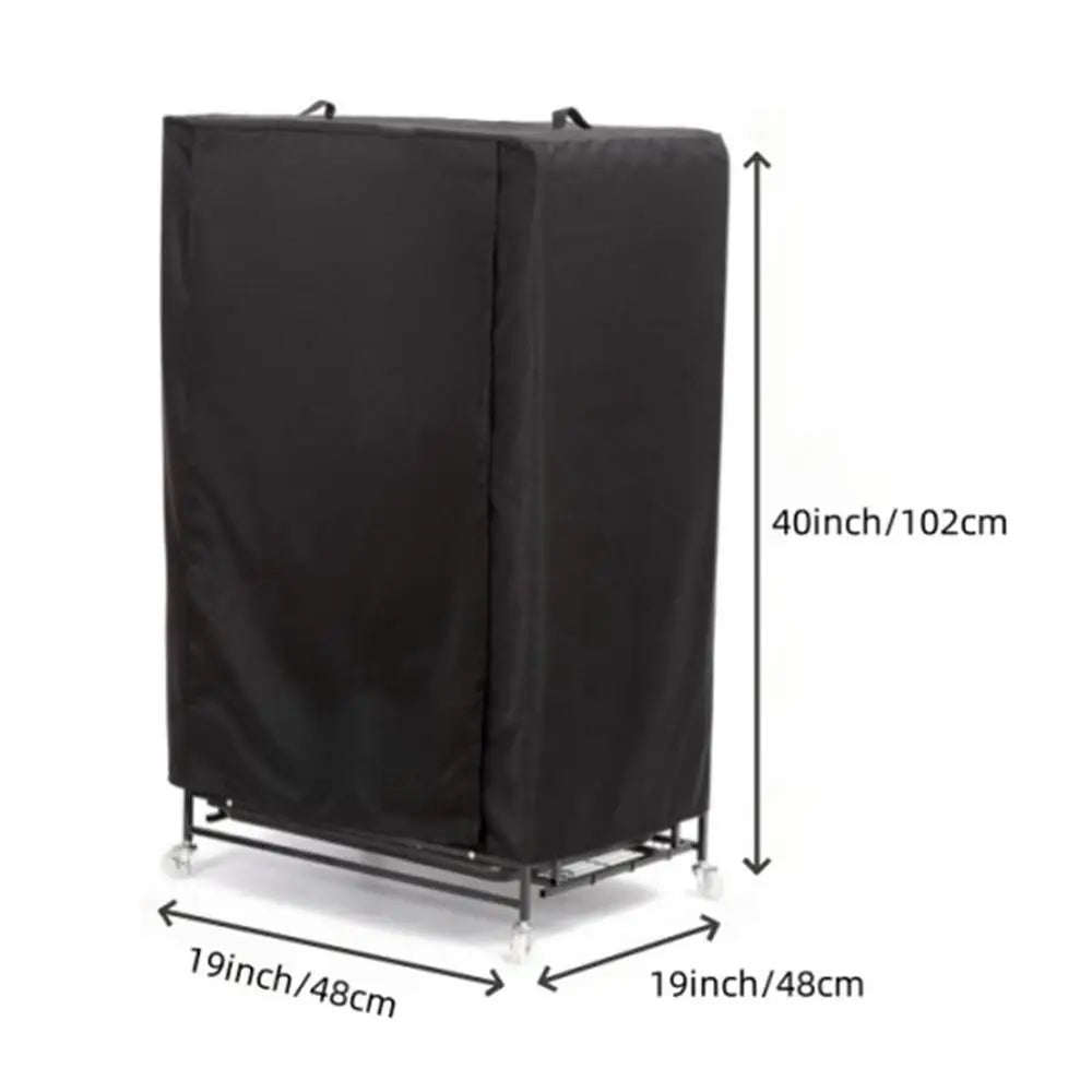 Breathable Blackout Bird Cage Cover Washable Waterproof Cover  Nighttime Cage Cover for Sleep, Parrot Cockatiel Parakeet
