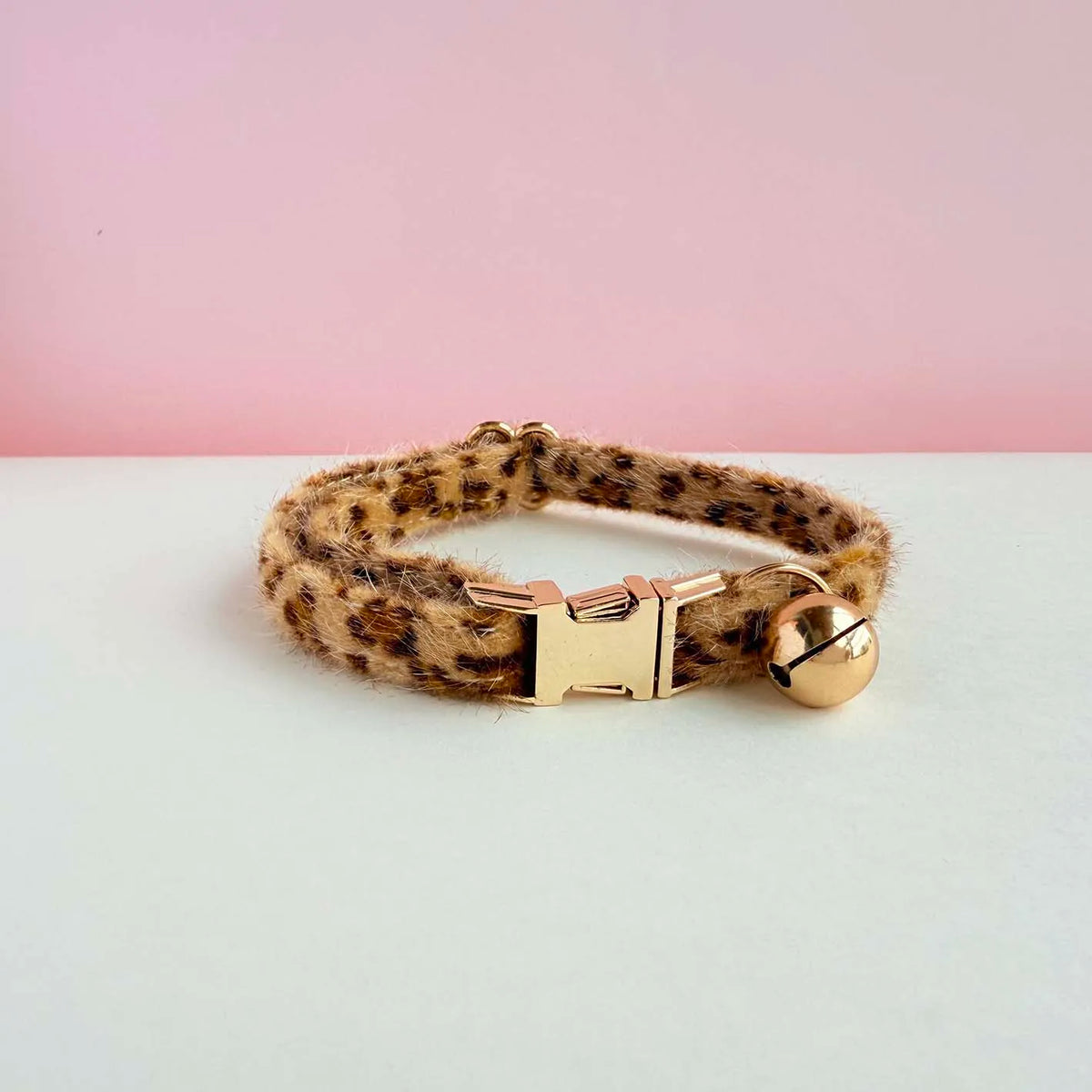 Personalized Pet Name Leopard Print Cat Collar with Bell - Plush & Adjustable Kitten Necklace, Fashion Pet Accessory
