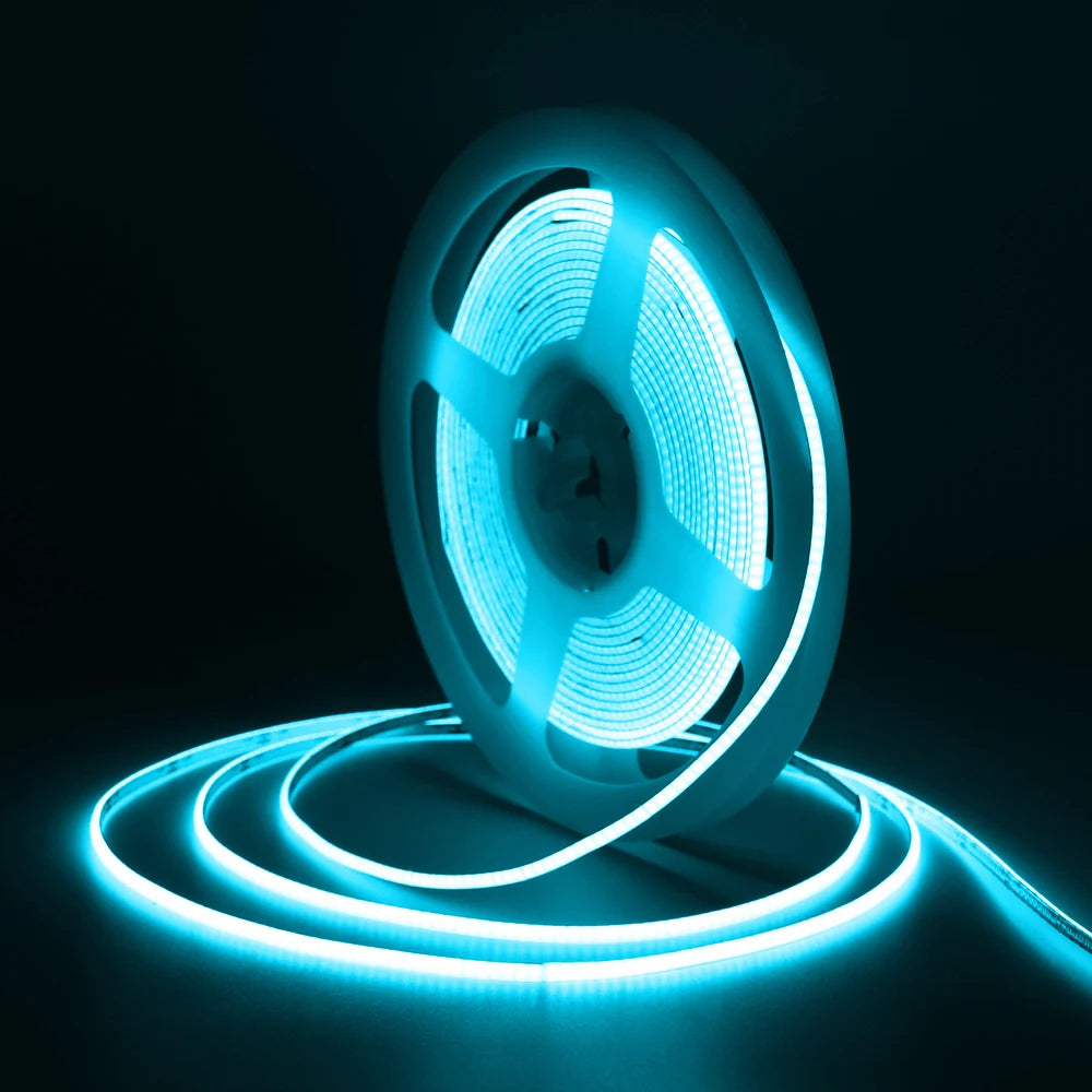 2.7mm Super Thin COB LED Strip Light 3V 5V 12V Colored Light Strips For Room Decoration Car FOB Flexible Ribbon Dimmer Backlight