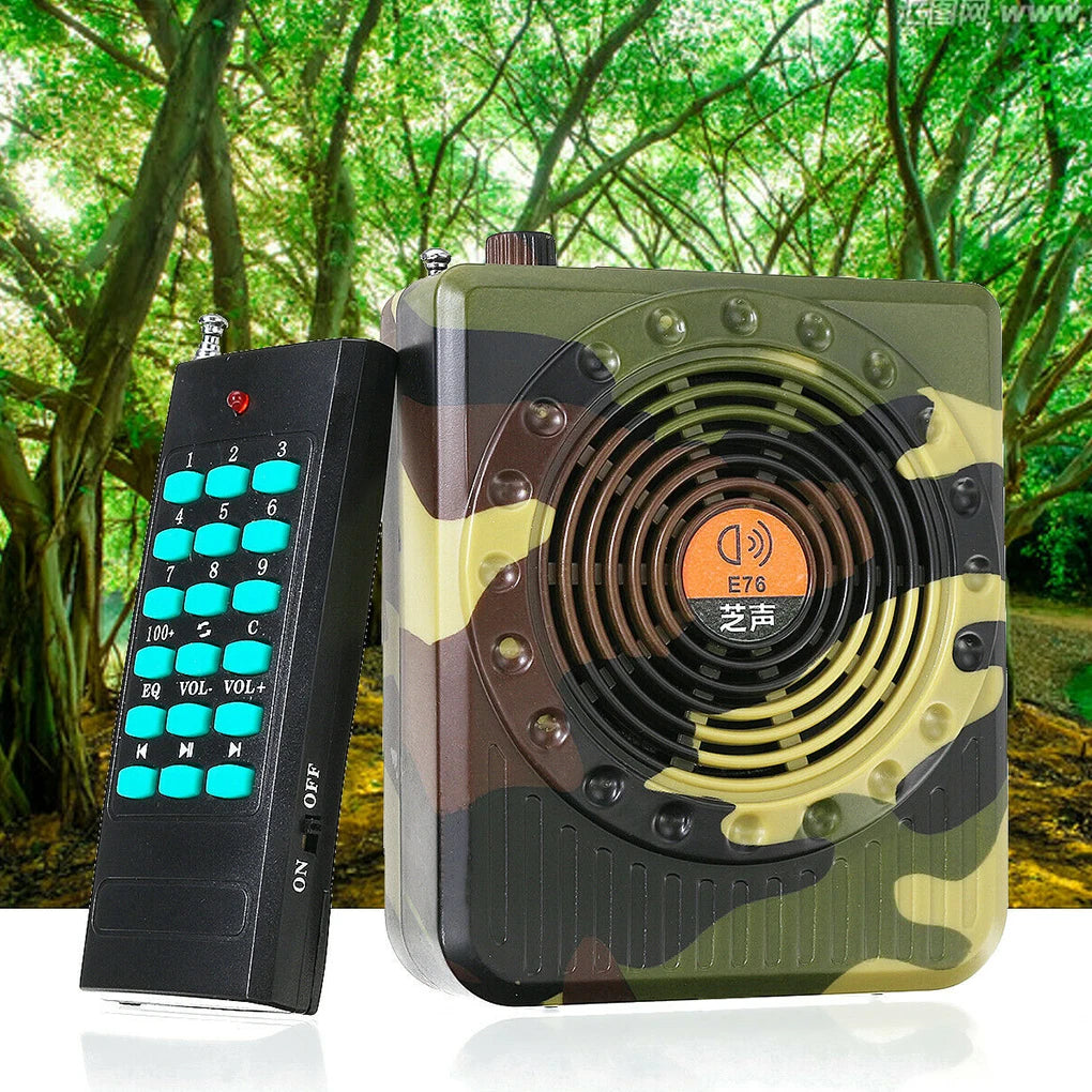 Portable Rechargeable Remote Control Amplifier Universal Outdoor Hunting Sound Amplifiers Hunt Accessory Sound Devices