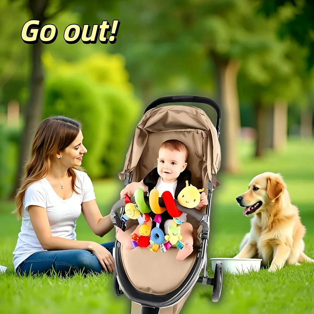 Cute Plush Toy, baby Sleep Companion Toy, Suitable for Children's Cute Caterpillar-Shaped Sleep Companion Toy