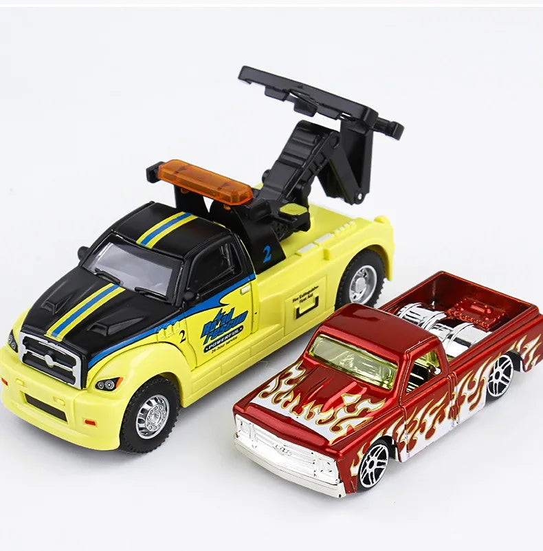 1:64 Scania Container Truck American Container Truck Alloy Diecast Model Car Home Decoration Ornaments Collections Hobby Holiday