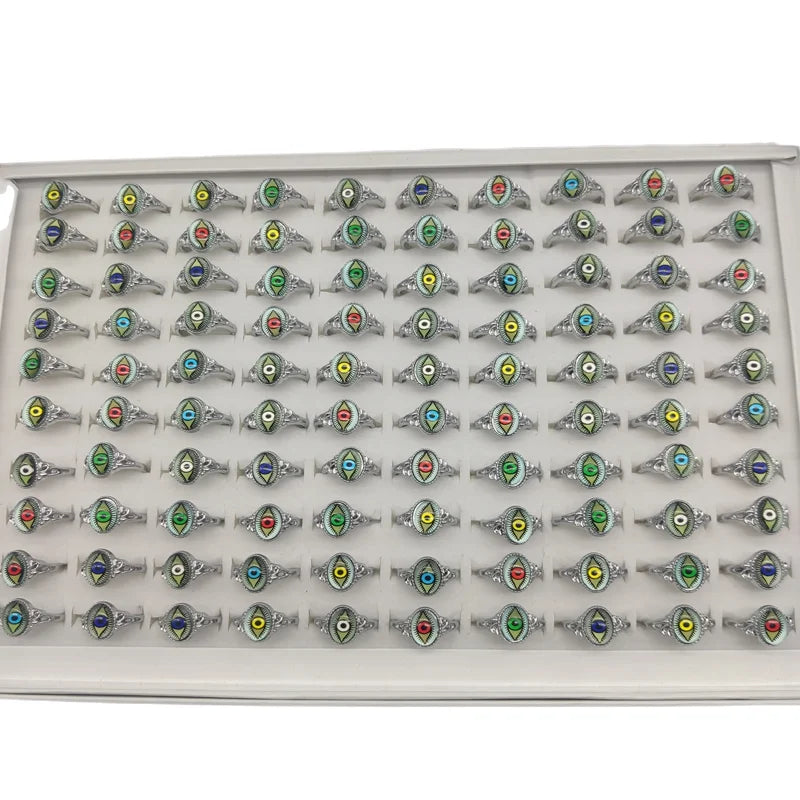 50000 Style Different Finger Rings Wholesale In Stock 100pc/Lot Hot Vintage Silver Gold Color New Alloy Joint Ring Party Women