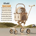 Small Medium Dog Pet Stroller Extendable Luxury Foldable Hand Push Cart Cat Global Seller Pet Stoller Cat Stroller Dog Trolley