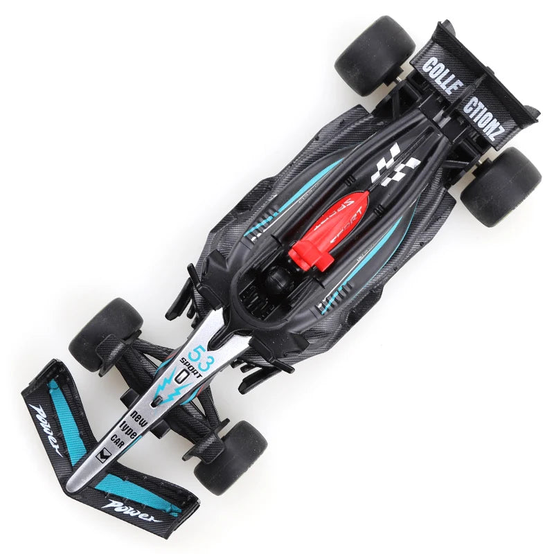 (bagged)1:43 Formula DIECAST Alloy Model Car, Simulated Metal vehicle, children's racing cars, boy's toy model, car ornaments