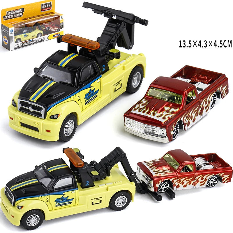 1:64 Scania Container Truck American Container Truck Alloy Diecast Model Car Home Decoration Ornaments Collections Hobby Holiday