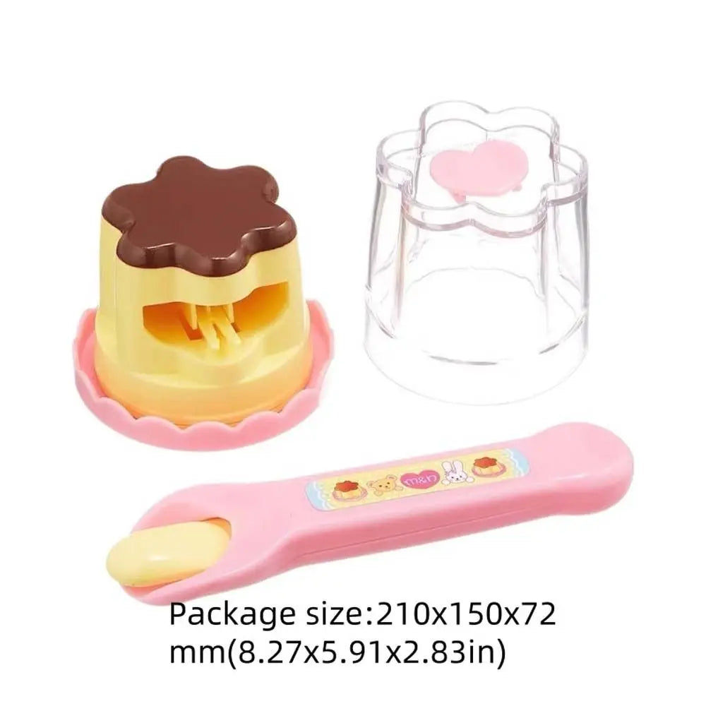 Food Feeding Pudding Feeding Toy Simulation Early Education Strawberry Pudding Toy Japanese Role Play Play House Toys Kids Gift