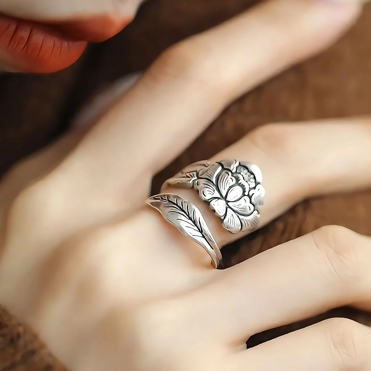 925 Sterling Silver Rings for Women Couple Minimalist Handmade Simple BIg Ring Party Jewelry Gift Prevent Allergy