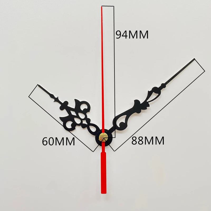 Wall Clock Hands Arms DIY Quartz Clock Movement Accessories Pointers Home Decor 10Sets