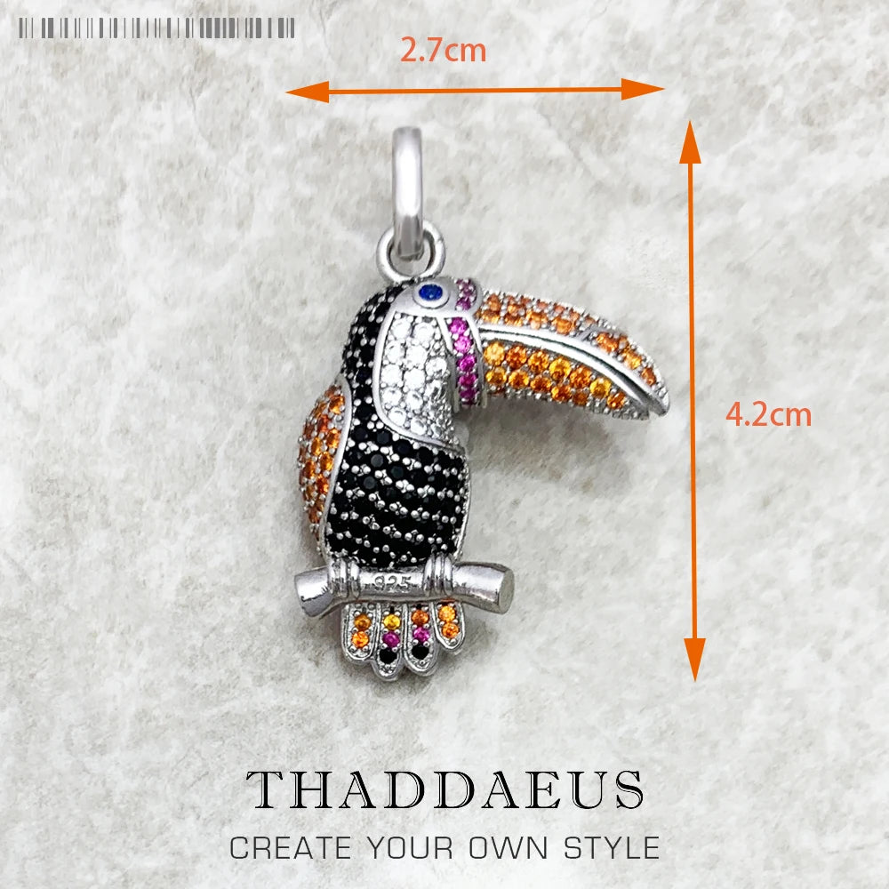 Pendant Pomegranate Tree Flower Bird Butterfly Dragonfly Cat Koala Brand New Jewelry Europe 925 Sterling Silver Gift For Woman
