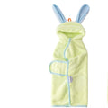 Pet Hooded Towel Bathrobe – Absorbent Cute Soft Warm Adjustable Towel for Small and Medium-Sized Dogs and Cats