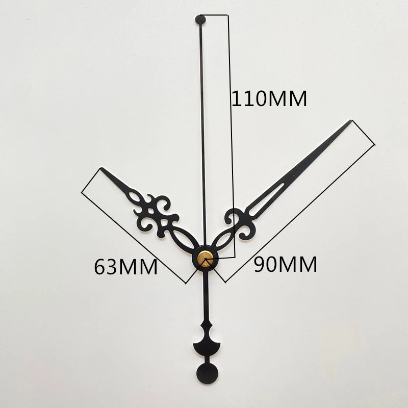 Wall Clock Hands Arms DIY Quartz Clock Movement Accessories Pointers Home Decor 10Sets