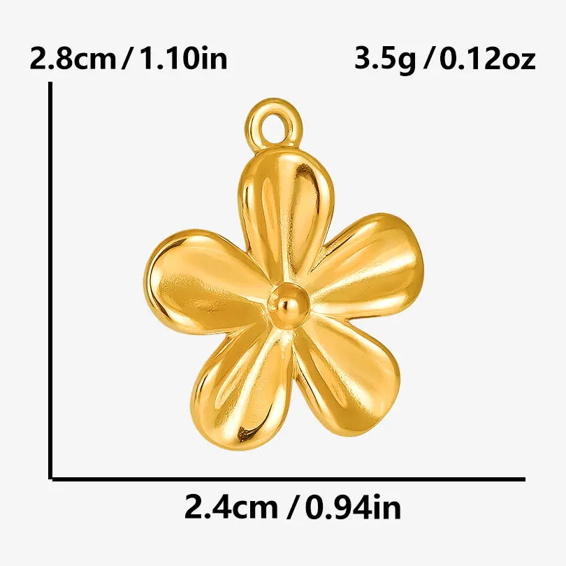 5Pcs/Lot Stainless Steel Sea Animal Starfish Cicada Shell Pendant Jewelry DIY Goth Sacred Heart Sunflower Heart подвеска Bulk