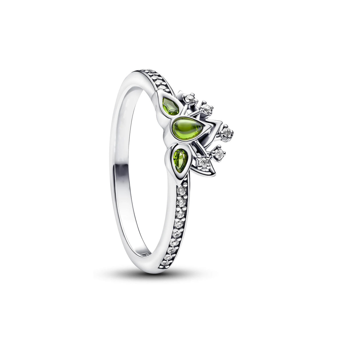 Christmas 925 Sterling Silver Crown Heart Flower Wing Zircon Sparkling Rings For Women Fine Jewelry wedding Anniversary Gifts