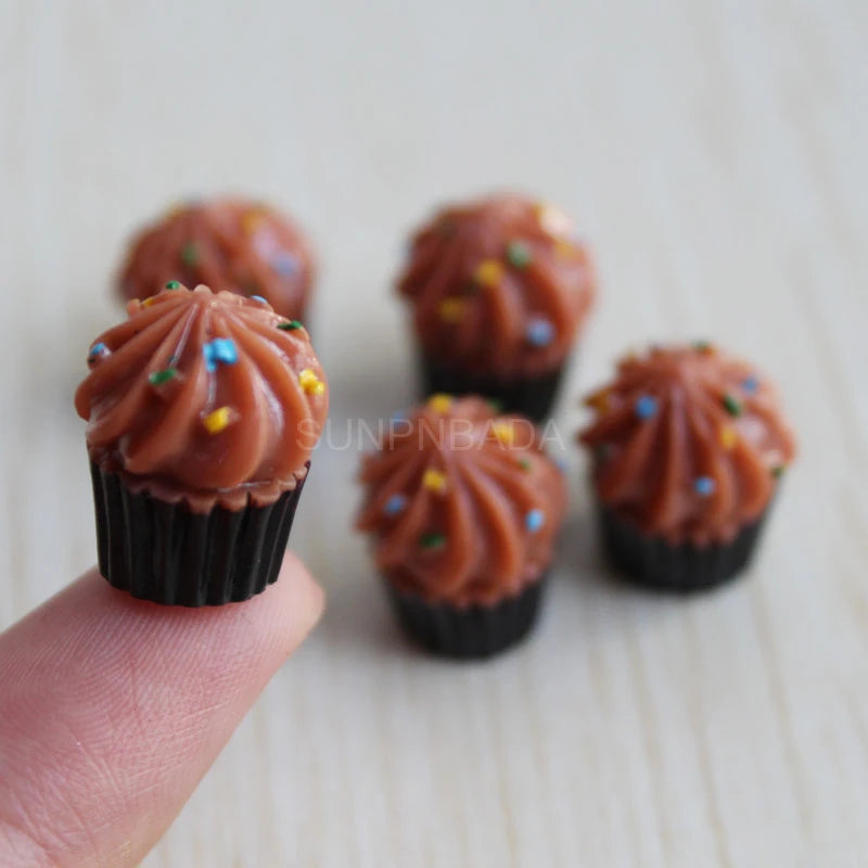 1/6 Scale Dollhouse Miniature Cake Bread DIY Dessert Mini Food for Doll House Kitchen Furniture Accessories