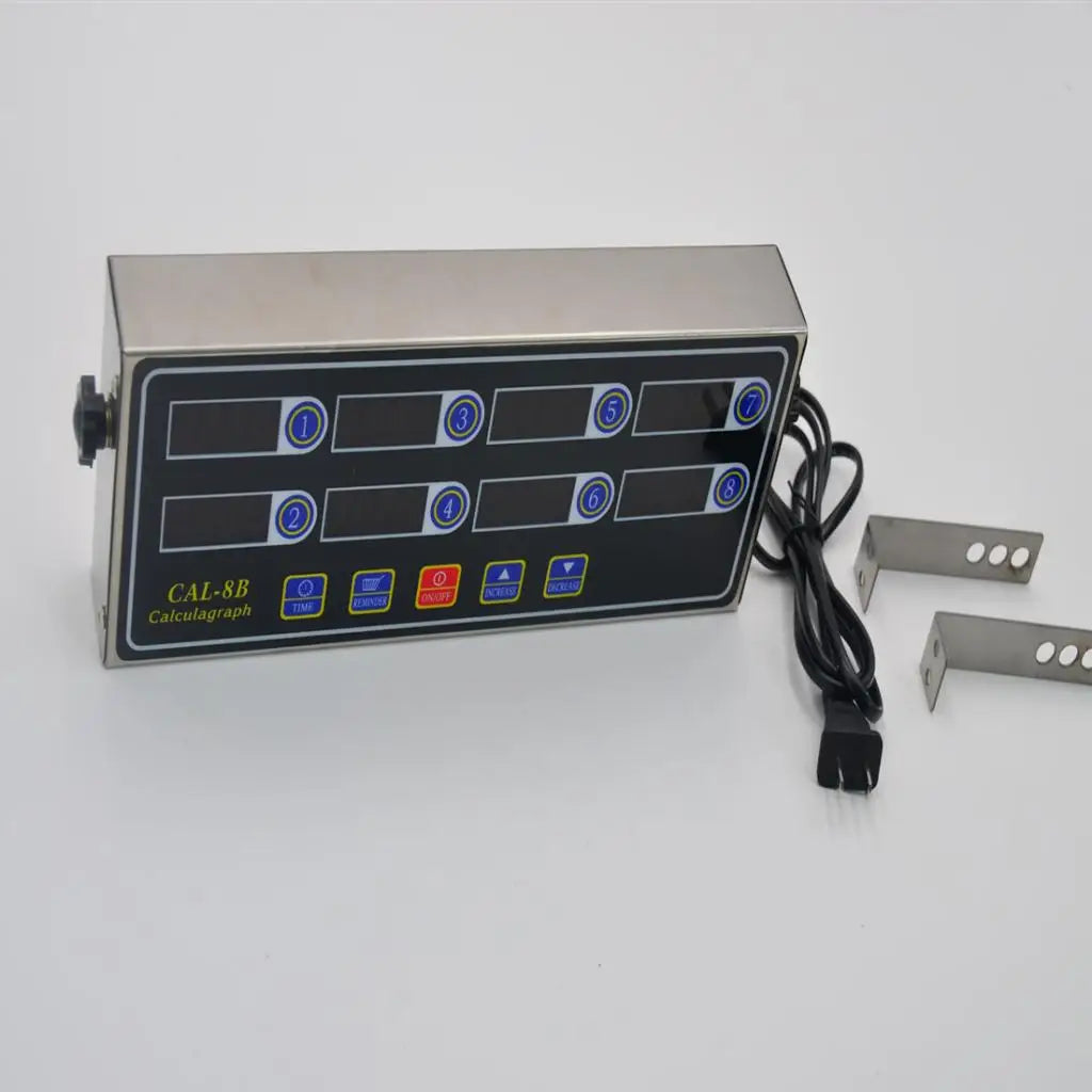 CAL-8B Portable Calculagraph 8 Channel Digital Timer Kitchen