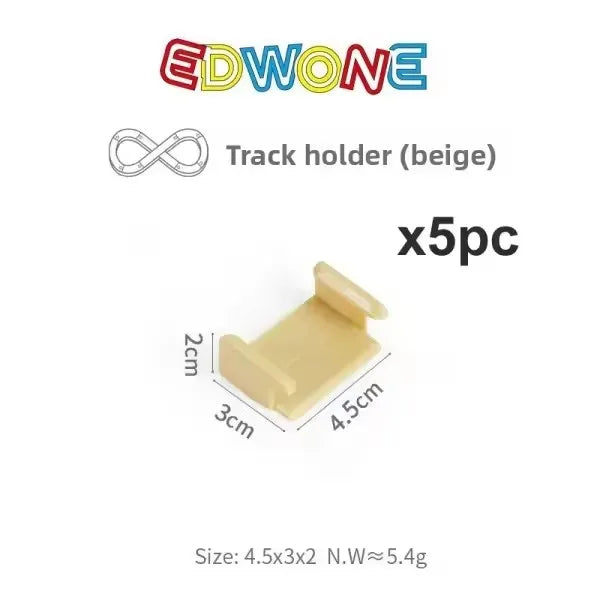 All Kinds Connectors Wooden Train Track Accessories Universal Plastic Building Blocks Adapters Fit for Brand Wooden Track Toys