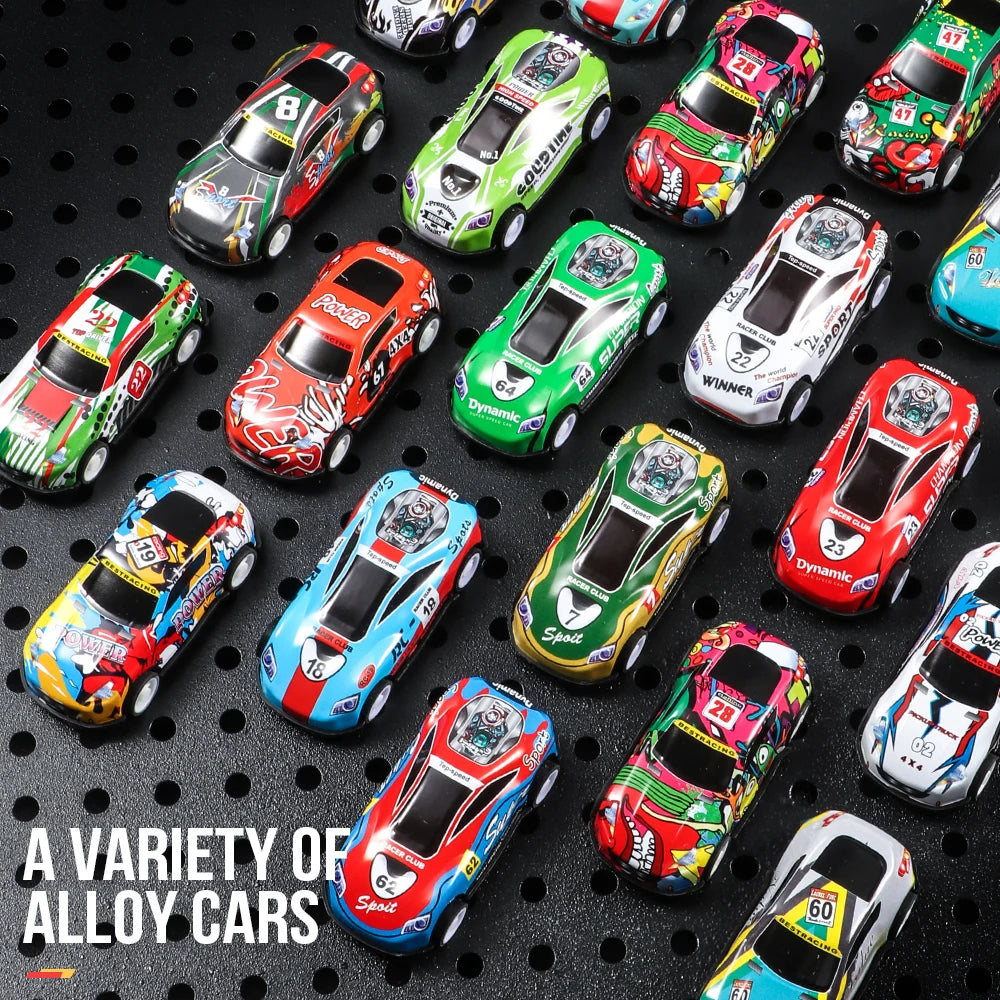 Multi Track Racing Car - Sliding Catapult - Durable and Anti Fall Launcher - Catapult Racing Car Set - Puzzle Education, Brain D
