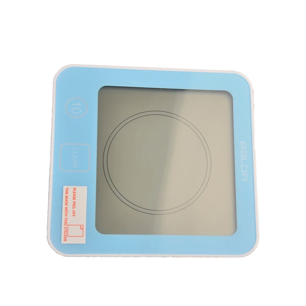Waterproof Bathroom Wall Clock Digital Shower Clock Timer with Touch Screen, Temperature, Hanging Hole Stand for Kids & Adults