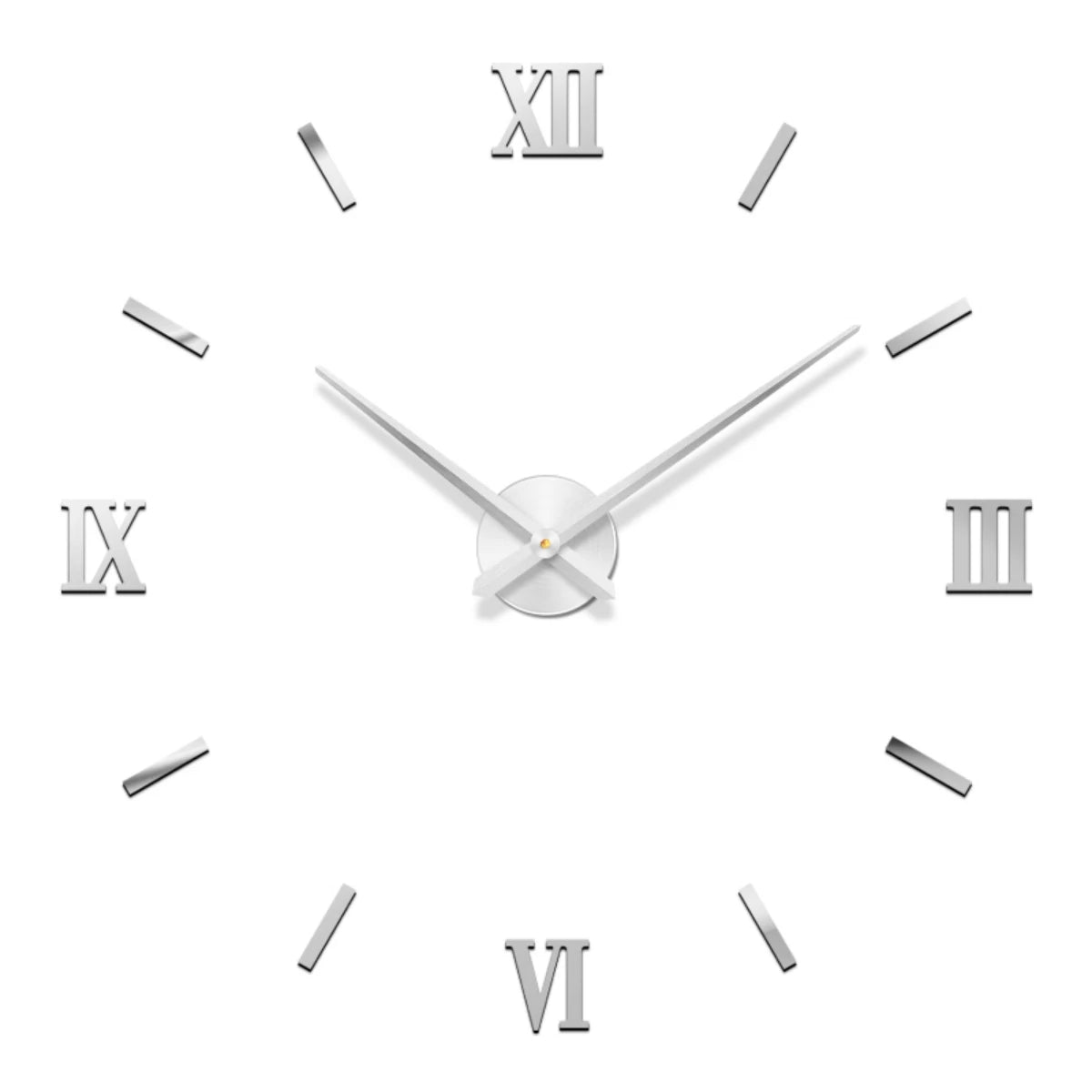 New Modern Design Large Wall Clock 3D DIY Quartz Clocks Fashion Watches Acrylic Mirror Stickers Living Room Home Decor Horloge