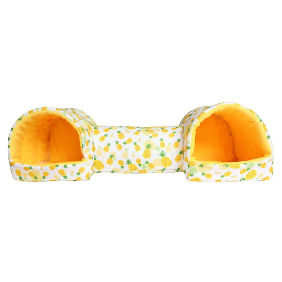 Guinea Pig Tunnel and Bed Corner Tunnel Breathable Hamster Hideout Bunny House for Chinchilla Mice Hedgehog Small Animals Ferret